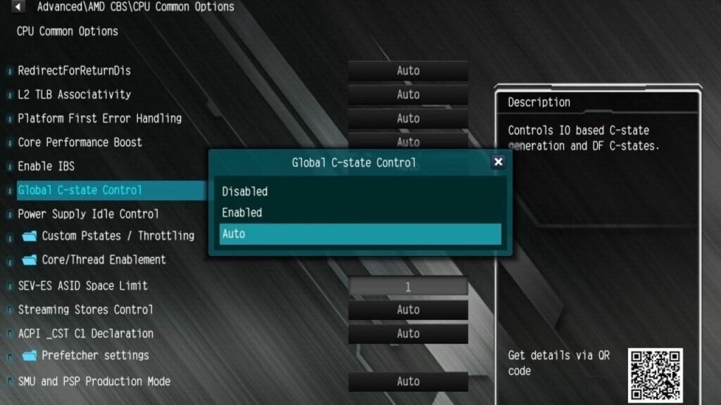 Global C-state Control