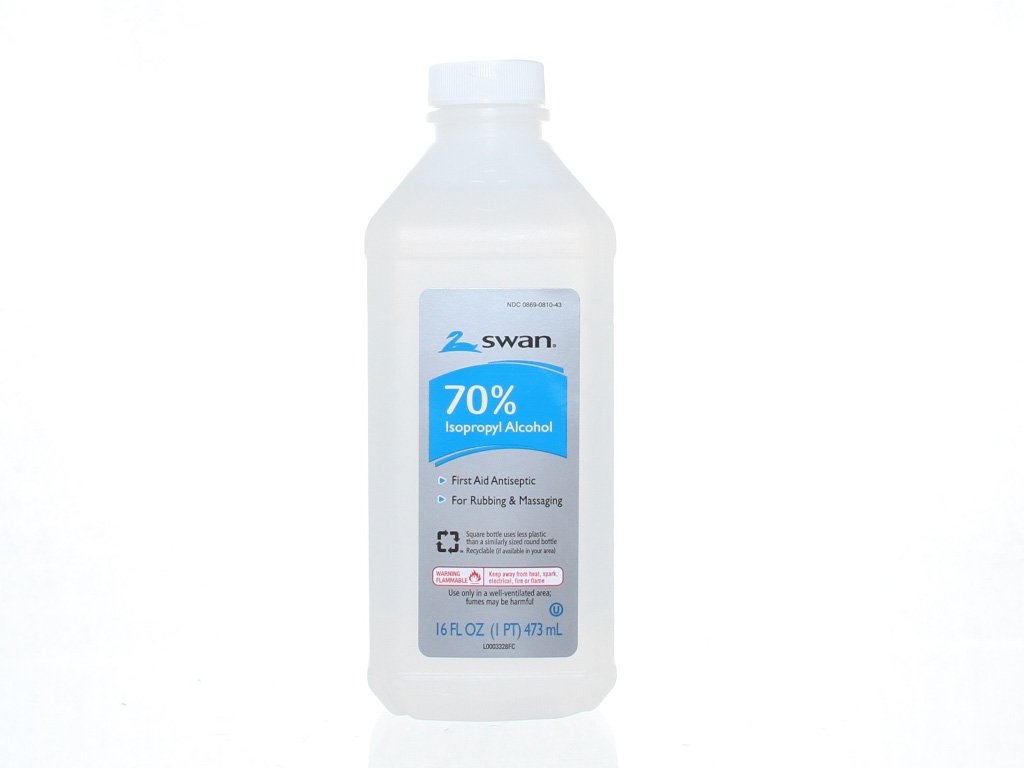 Isopropyl alcohol 70% good enough?