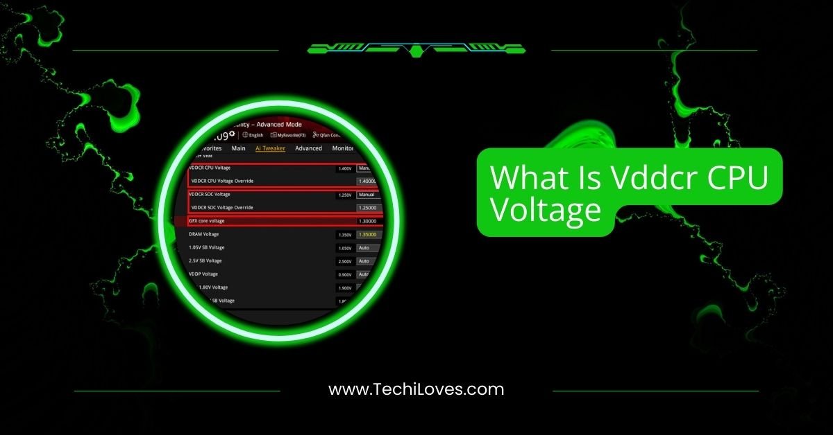 What Is Vddcr CPU Voltage? – Step-By-Step Guide In 2025!