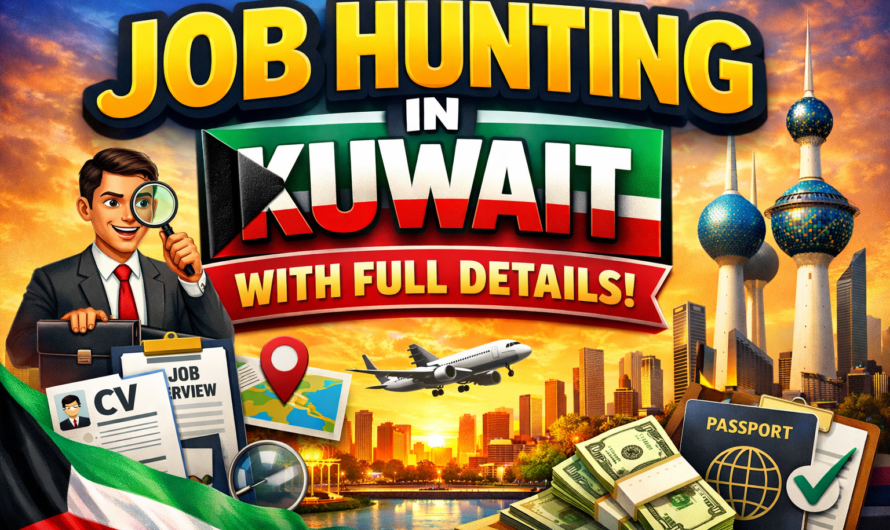 Job Hunting In Kuwait With Full Details