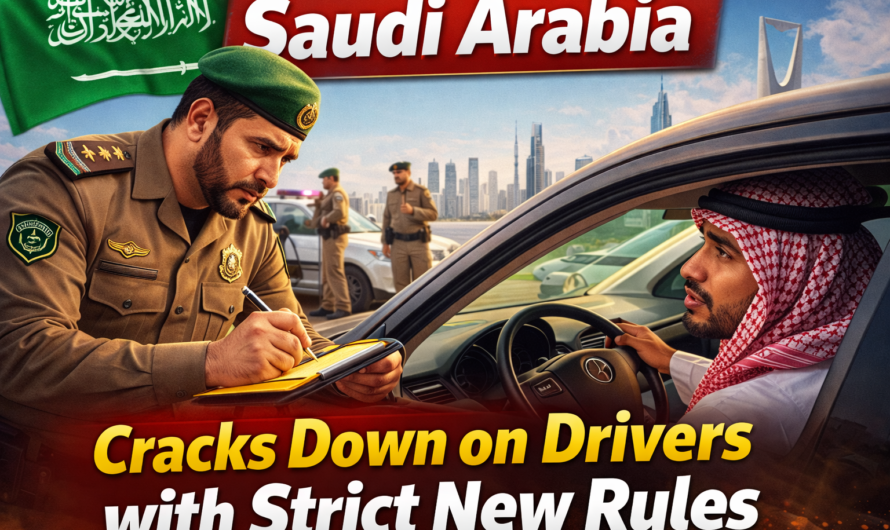 Saudi Arabia Cracks Down on Drivers with Strict New Rules